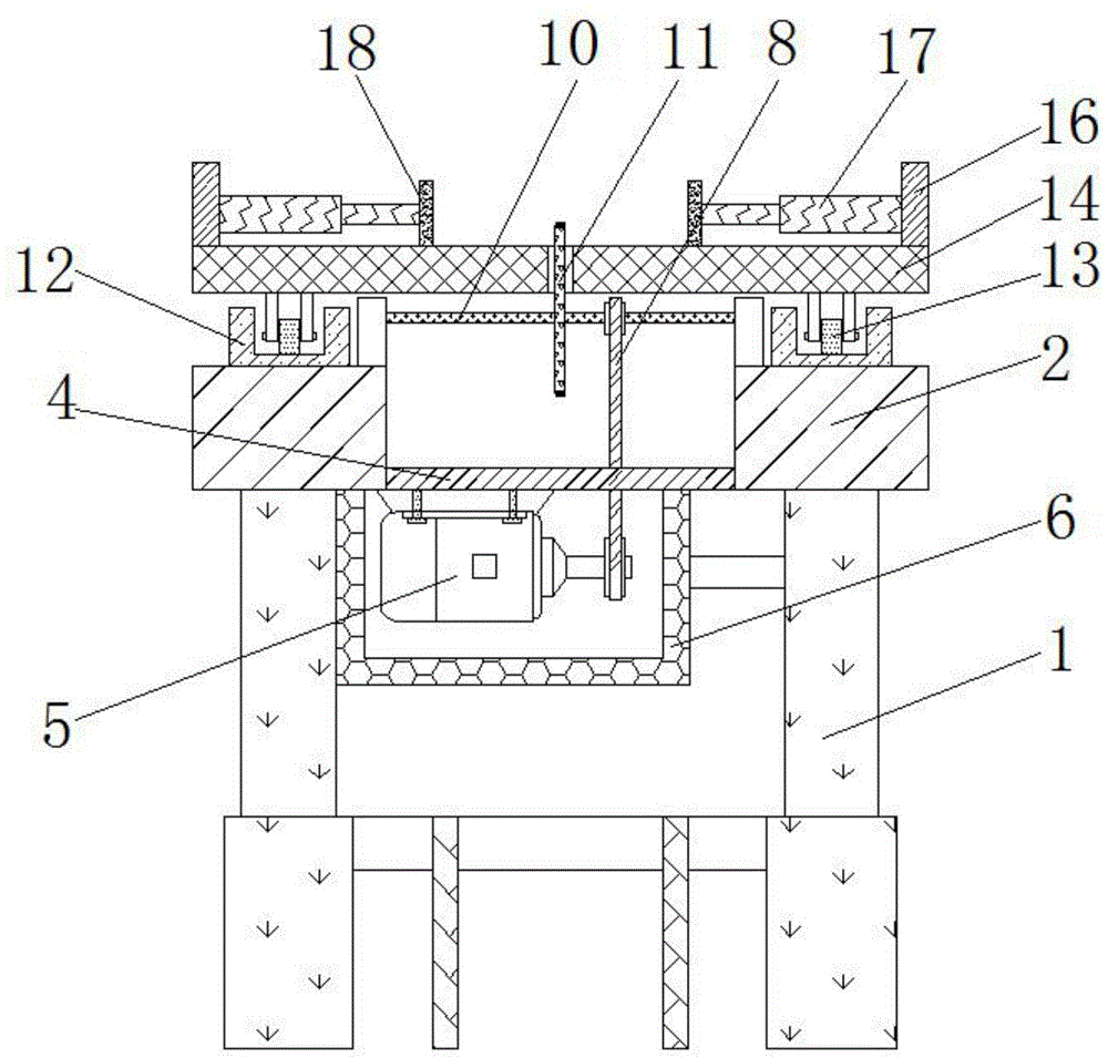 一种竹集成材的开槽机的制作方法