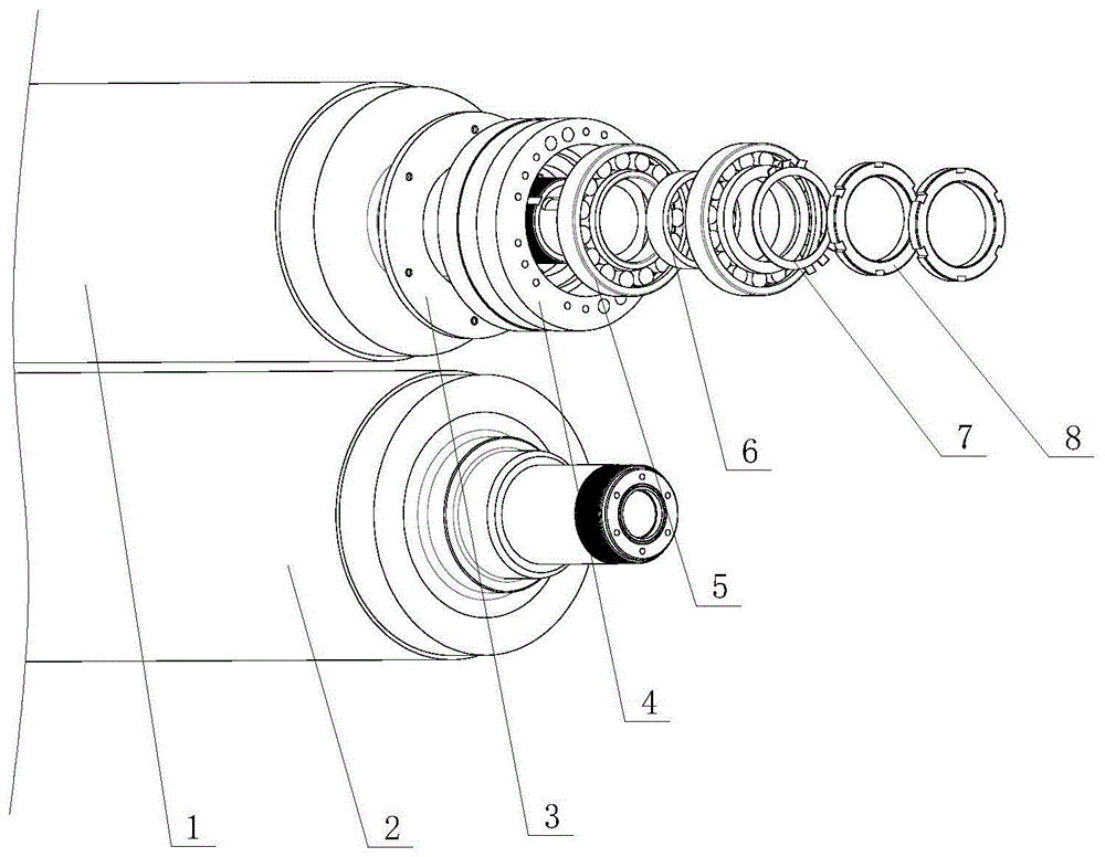 一种瓦楞机用压力轮间隙调整机构的制作方法