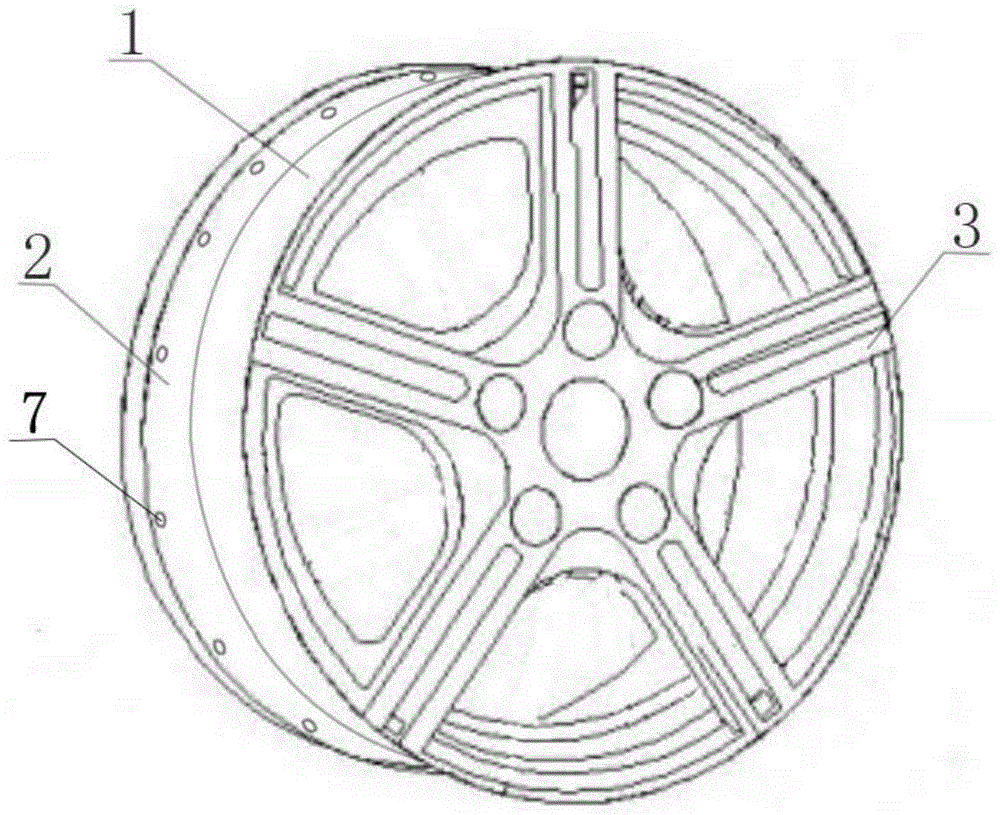 一种汽车轮毂的制作方法