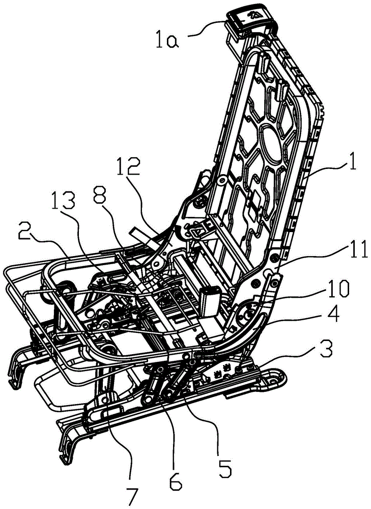 具有前倾功能的汽车座椅的制作方法