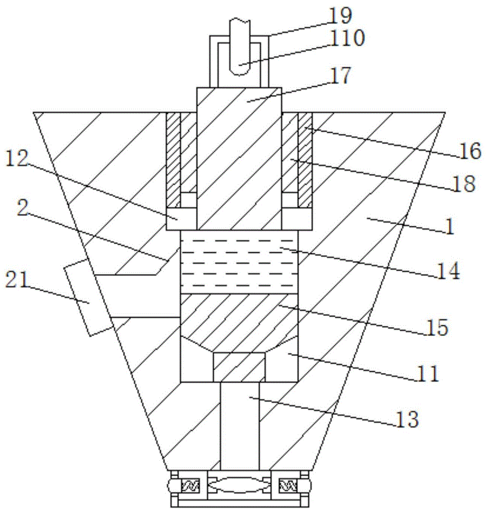 一种光线延伸式激光铅坠的制作方法