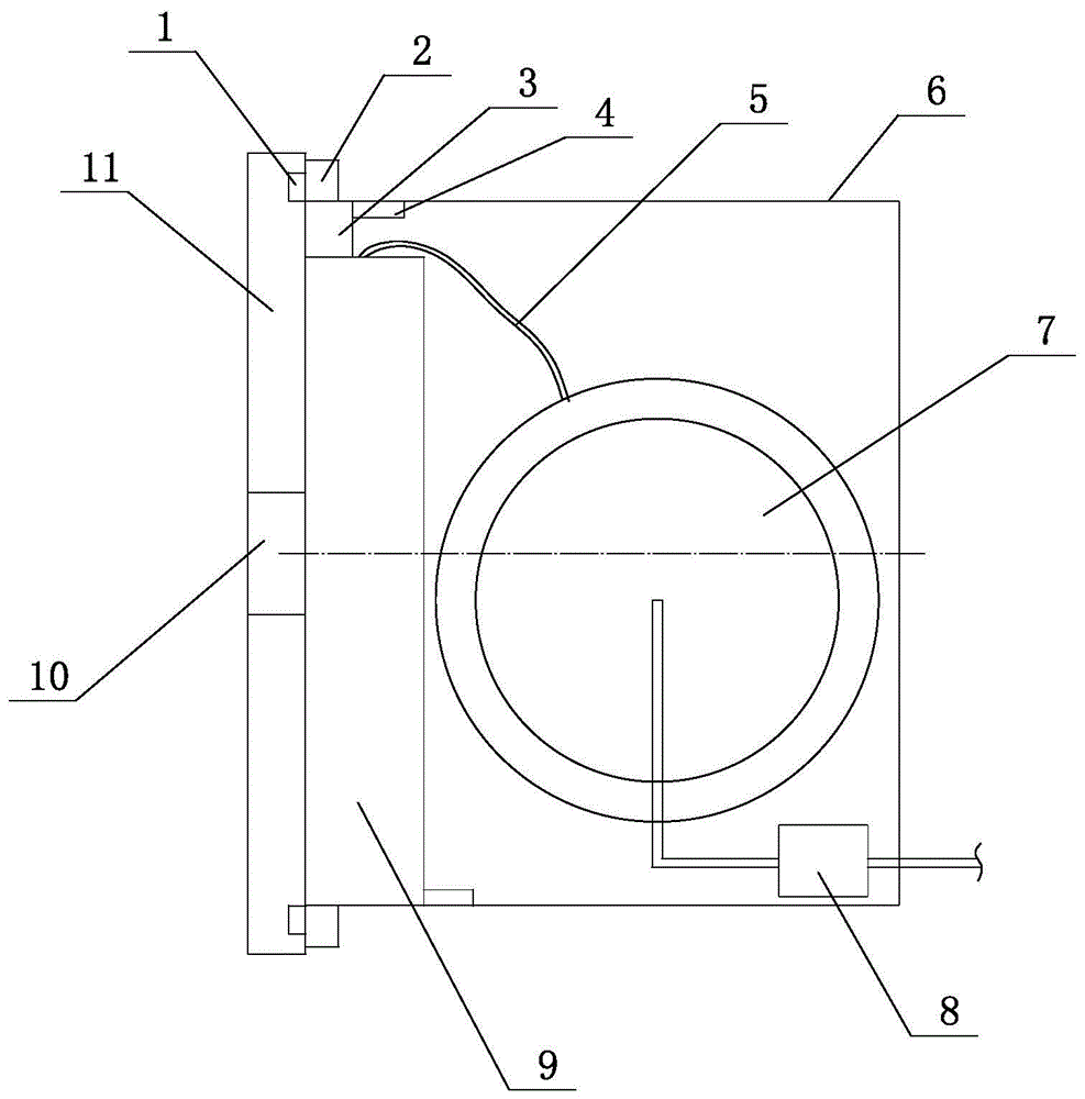 活动内嵌式插排的制作方法