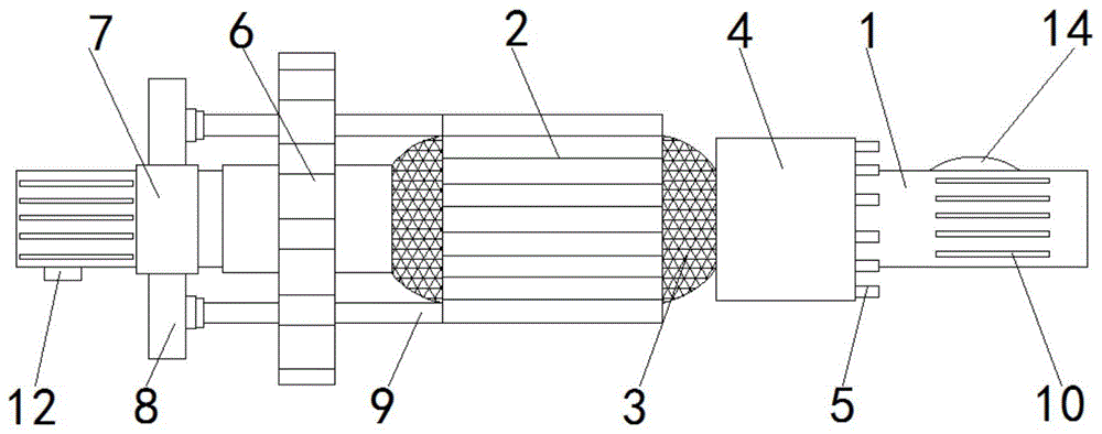 一种方便散热的电机转子的制作方法