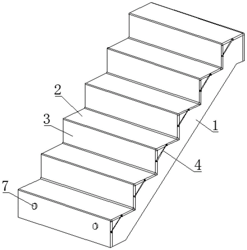 一种装配式建筑用预制楼梯的制作方法
