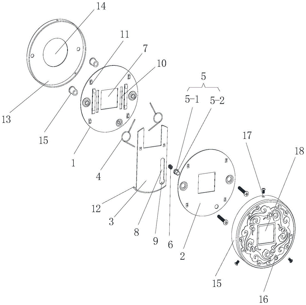 一种猫眼防盗器的制作方法