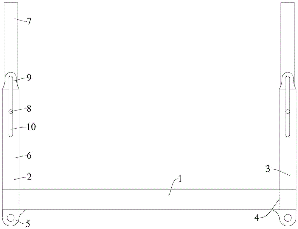 折叠式抗震支吊架的制作方法