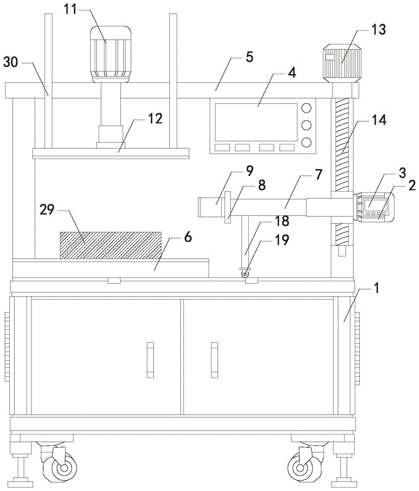 医用接骨螺钉轴向拔出力测试仪的制作方法