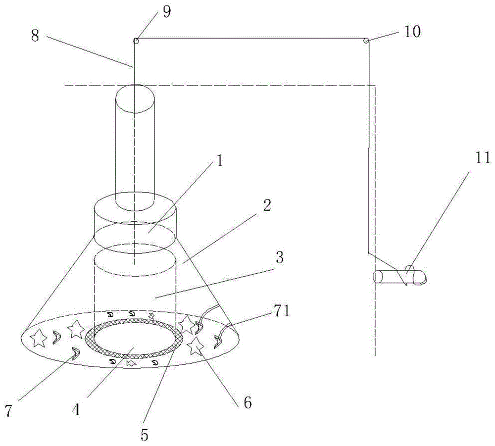 一种具有双层灯罩的led灯具的制作方法