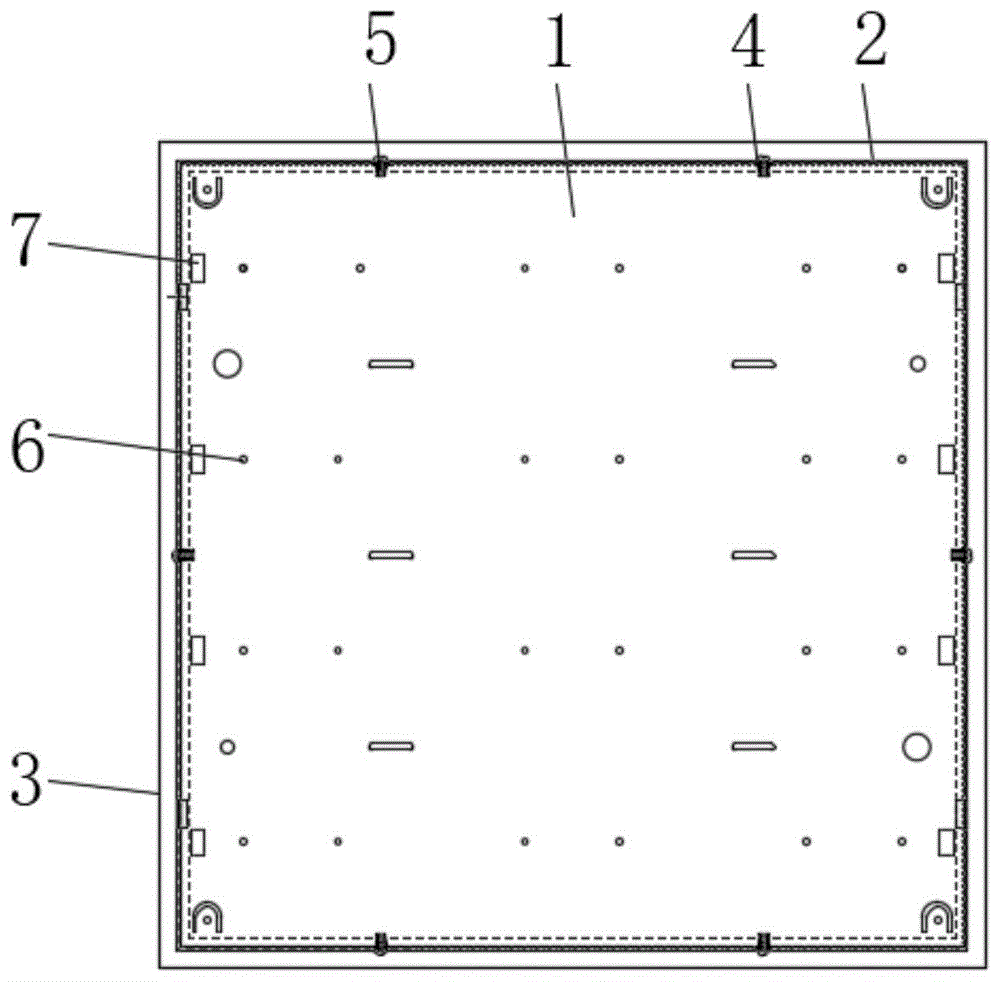 一种灯具多用底盘的制作方法