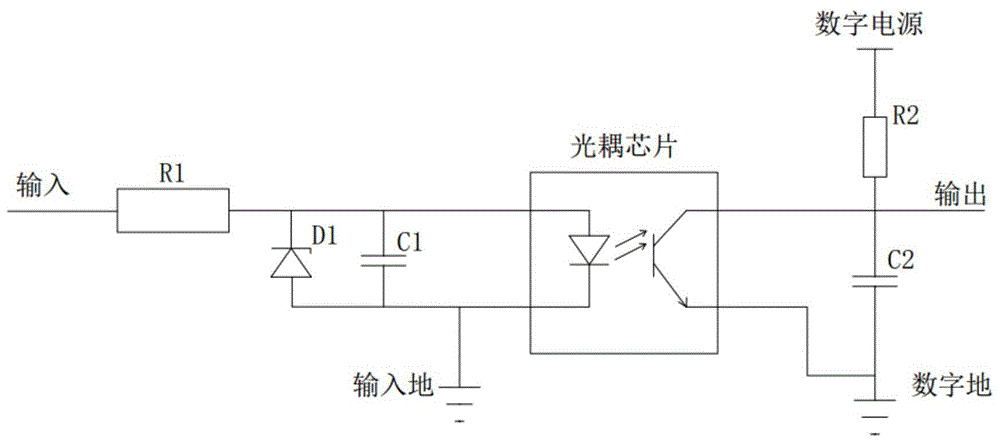 一种光耦隔离电路的制作方法