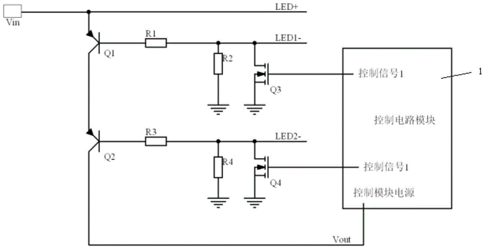 一种LED控制器输出短路检测保护电路的制作方法