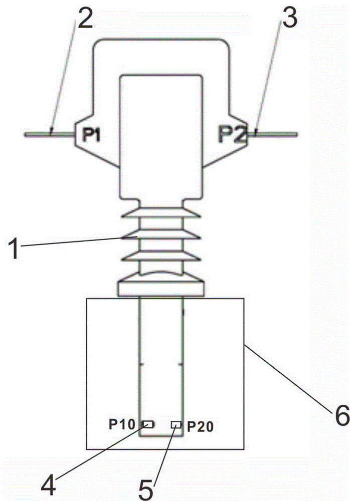 一种带内部断开点的防窃电10kV电流互感器的制作方法