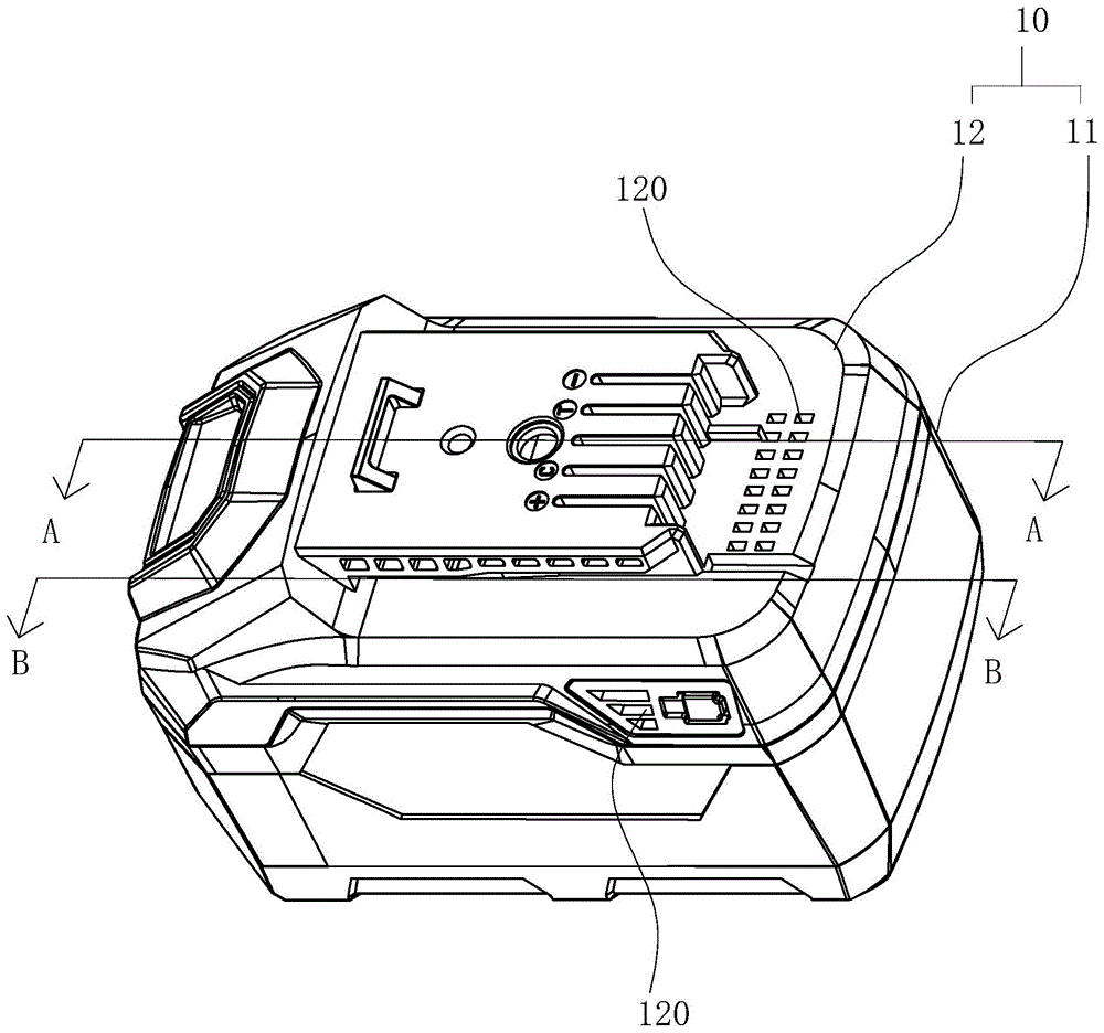 电动工具用大容量电池包结构的制作方法