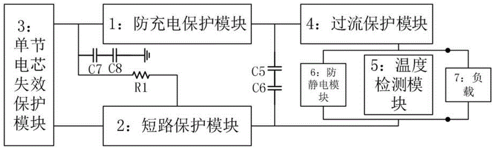 一种乘用车用超低功耗紧急电话电池管理电路的制作方法