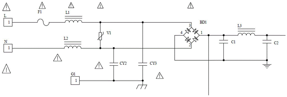 高效滤波电路及电源输出系统的制作方法