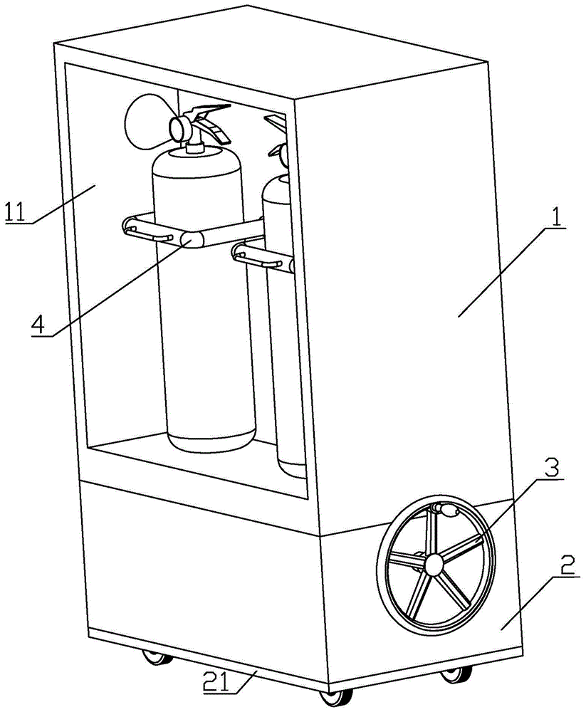 一种消防安全柜的制作方法