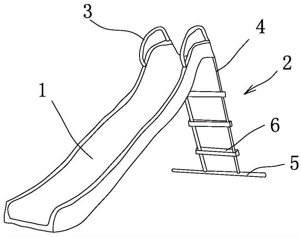 易收纳拆卸型儿童滑梯的制作方法