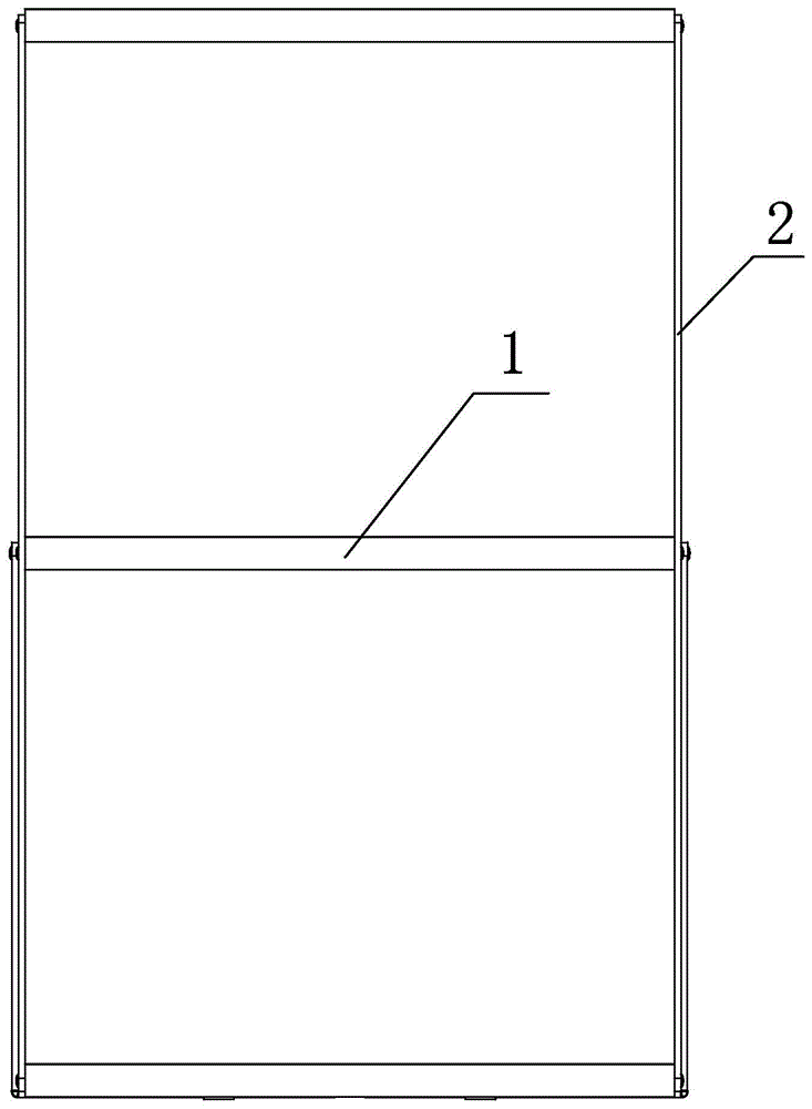 折叠层架的制作方法