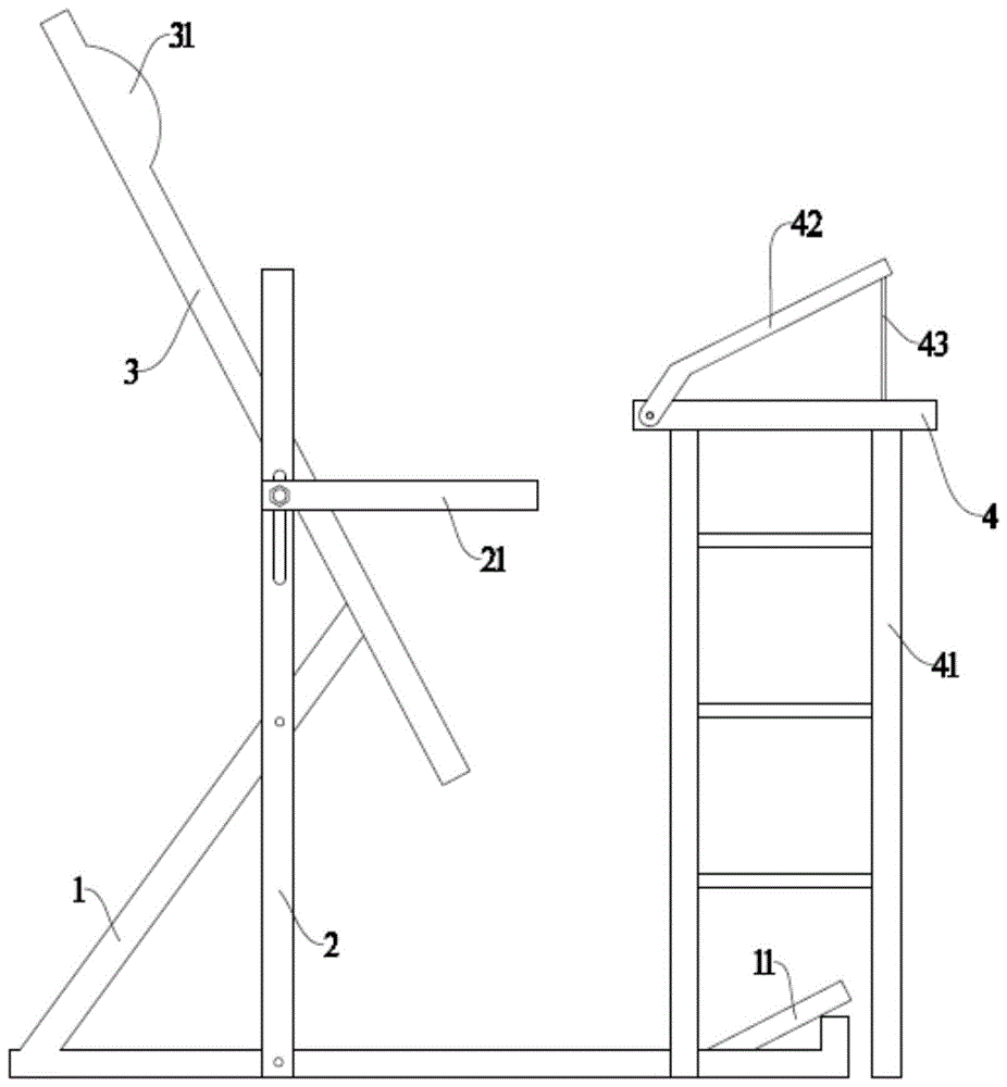 一套新型桌椅的制作方法