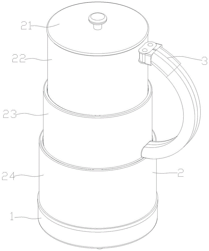 便携式水壶的制作方法