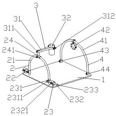 一种可调节气管插管固定装置的制作方法