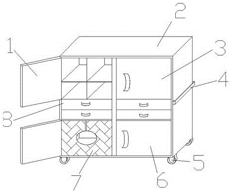 一种体育用品柜的制作方法