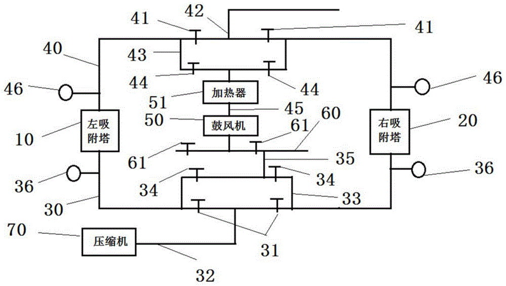 一种高效可再生吸附式吸干机的制作方法