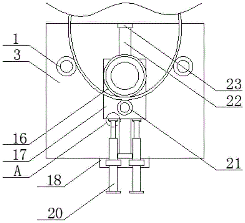 一种双驱式高径法兰成型机的制作方法