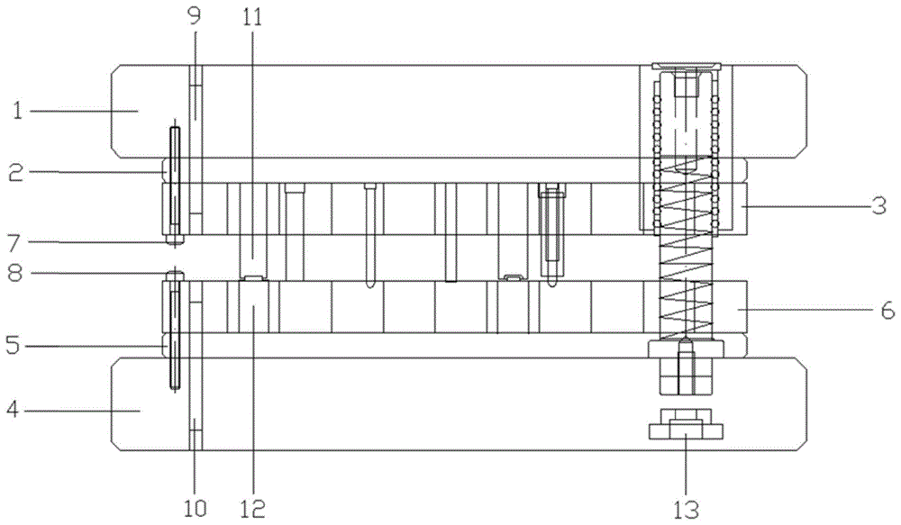 一种活动组合式模具的制作方法