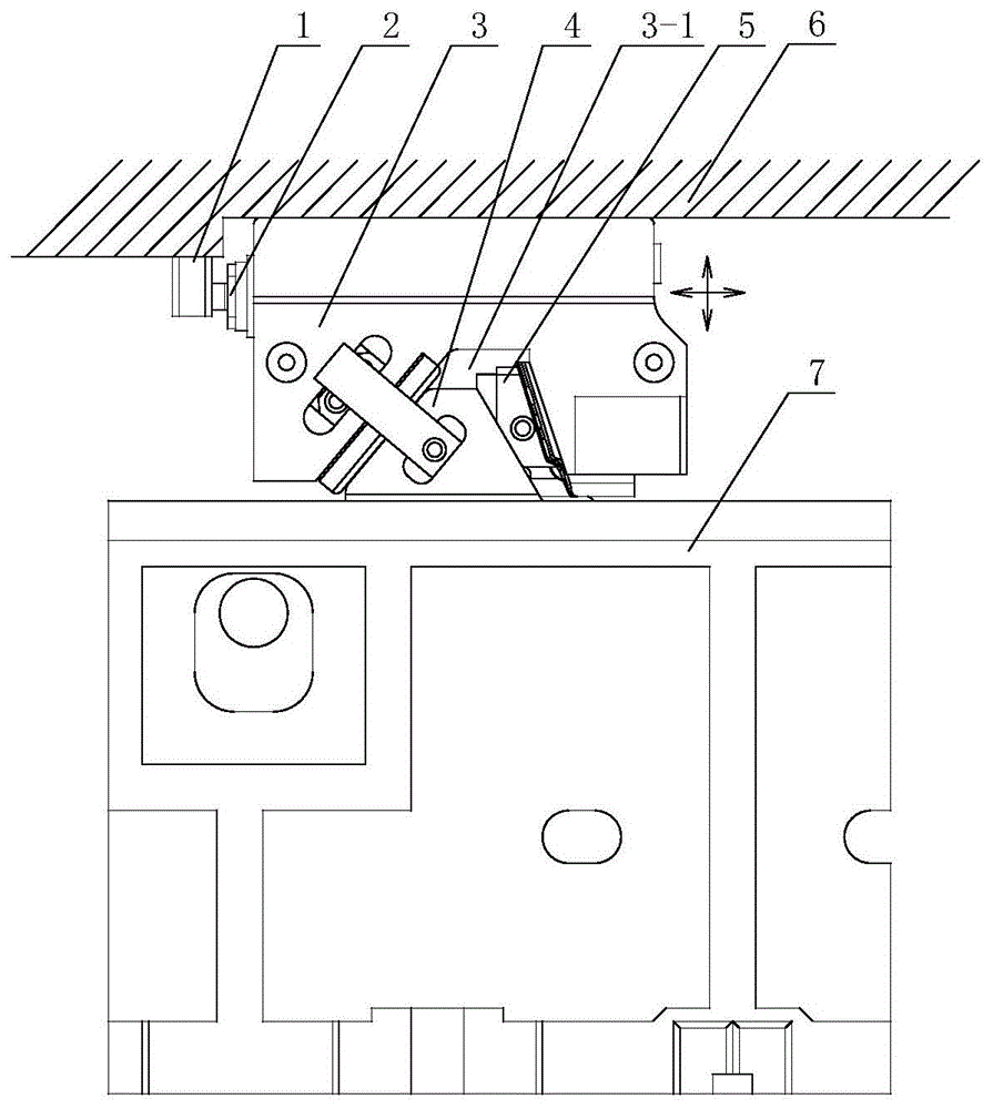 一种汽车内饰板冲压模具上的制件圆角边翻边机构的制作方法