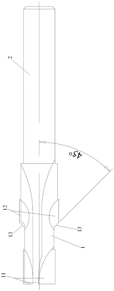 一种模具预留孔加工用刀具的制作方法