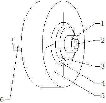 汽车维修用的打磨机磨具的制作方法