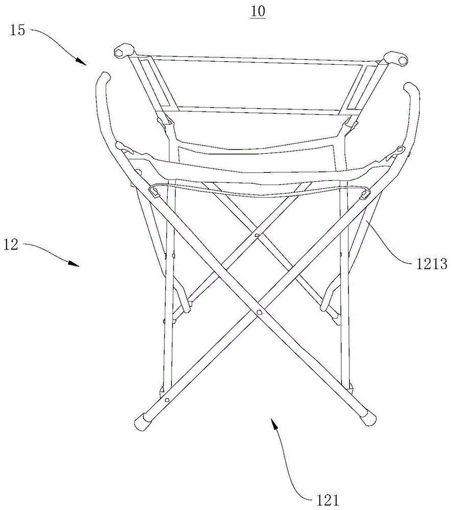 折叠拐杖椅的制作方法