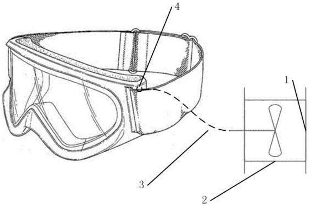 一种小型化负离子护目眼镜的设计制备方法及负离子护目眼镜与流程