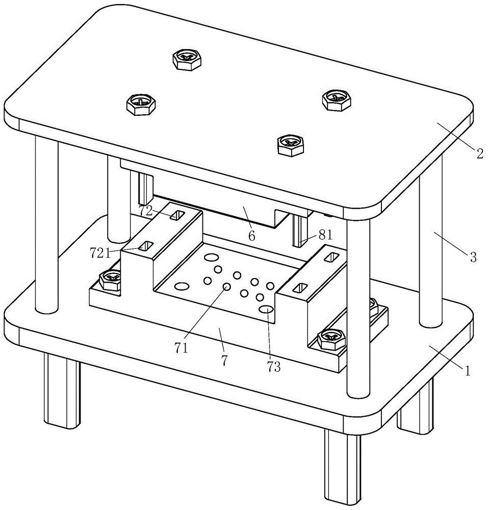 一种金属波纹箔片冲压模具的制作方法