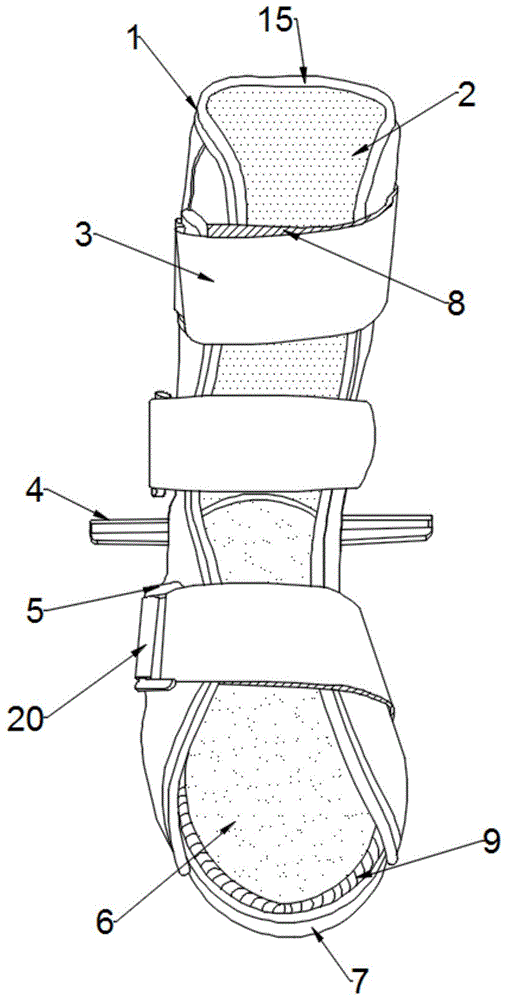一种新型医用丁字矫正鞋的制作方法