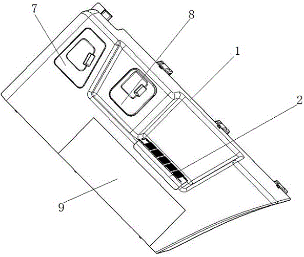 与底盘车架相连的汽车脚踏板结构的制作方法