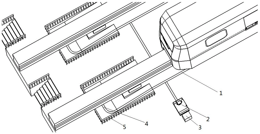 一种跨座式单轨列车车底自动巡检系统及方法与流程