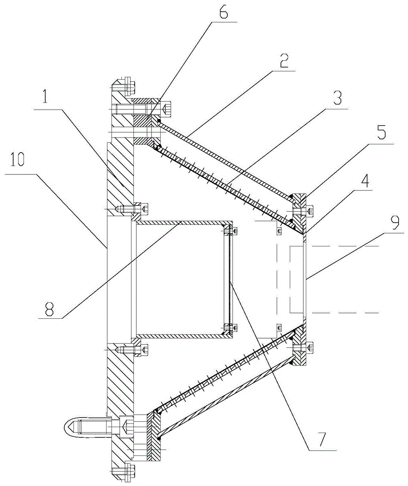 活塞推料离心机布料装置的制作方法