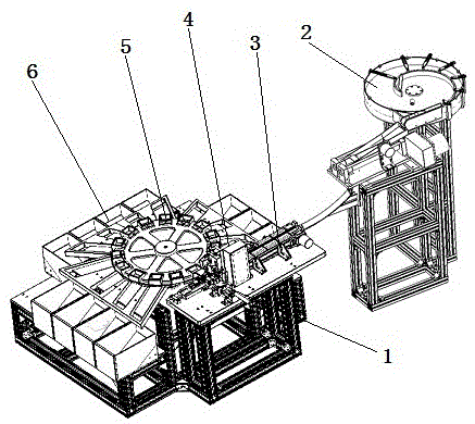 圆盘式锥形滚子直径分组机的滚子输送装置的制作方法