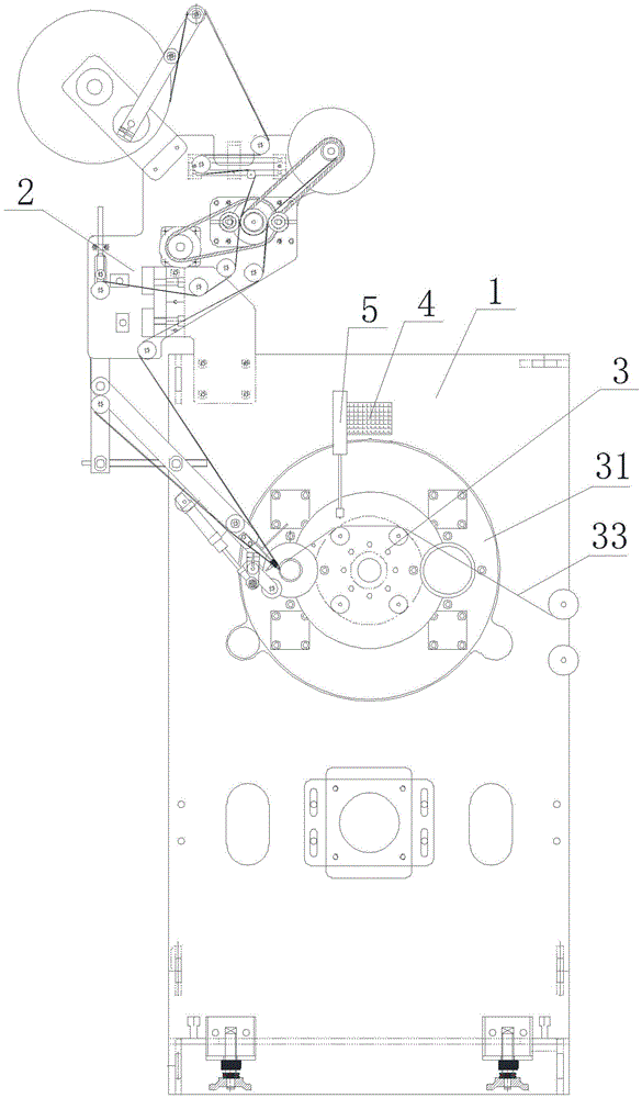 一种用于塑料袋的高效贴标系统的制作方法