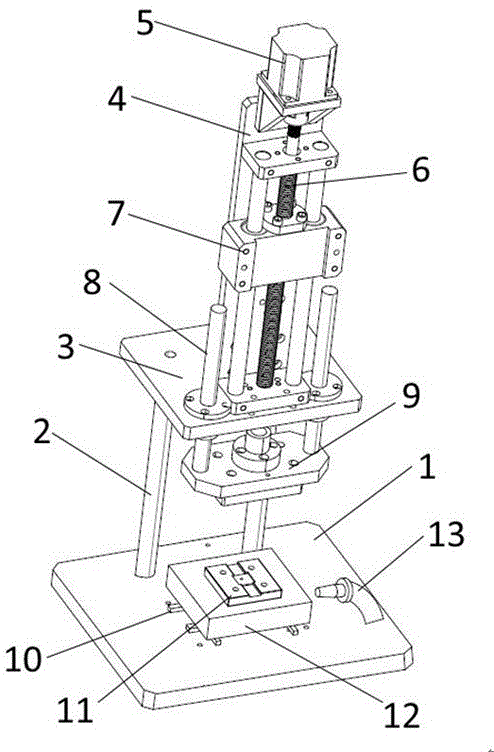 一种铸造造型机压头的制作方法