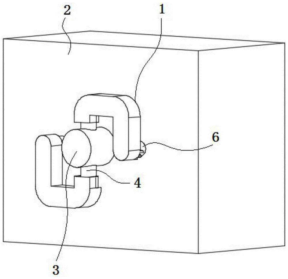 V法造型机用机械手与真空管的连接结构的制作方法