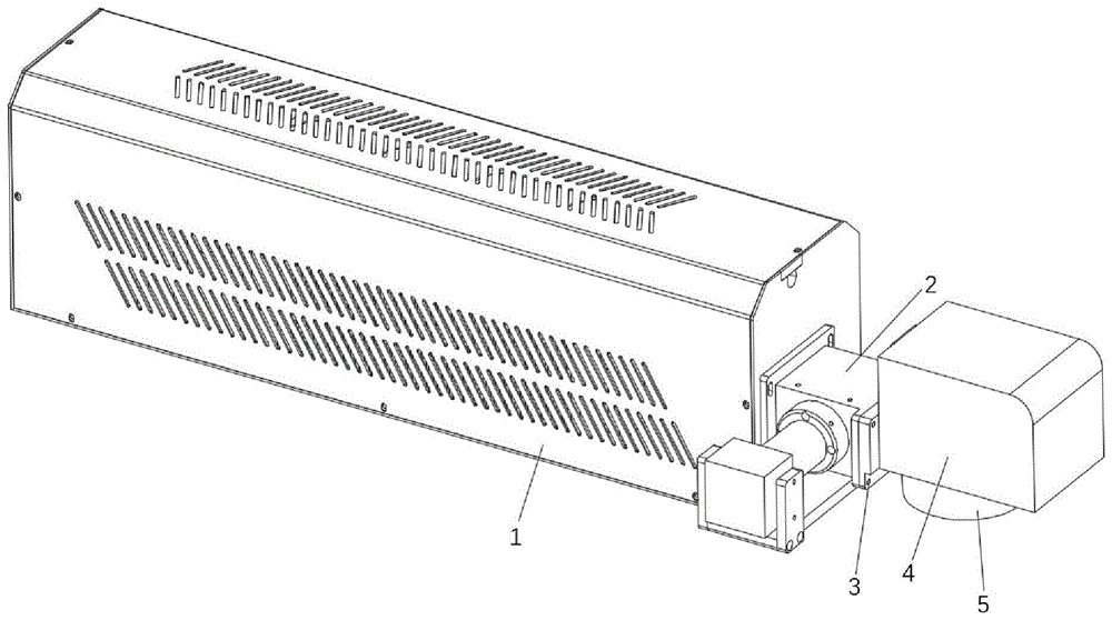 一种CCD摄像二氧化碳激光打标机的制作方法