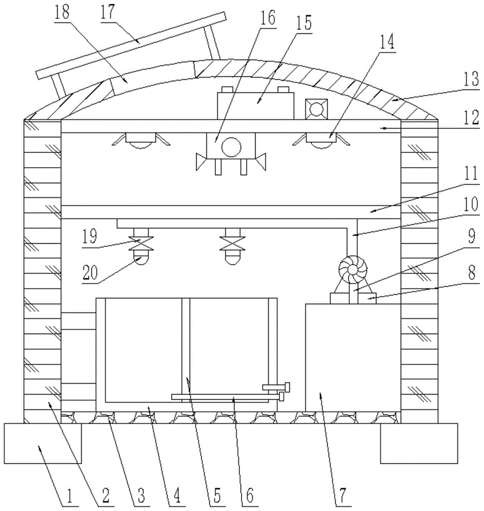 一种水产养殖大棚的制作方法