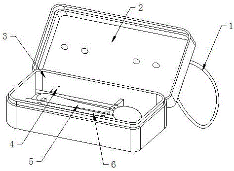 一种便于携带的组合餐具的制作方法