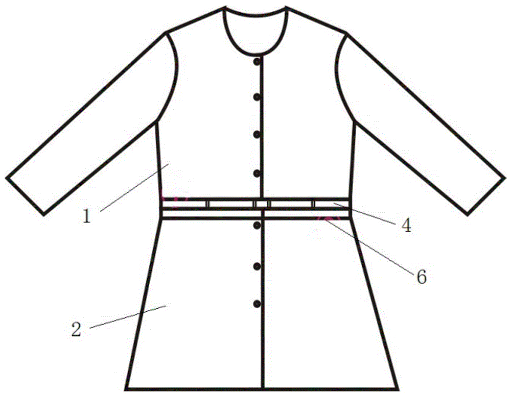 一种学步期儿童外出服的制作方法