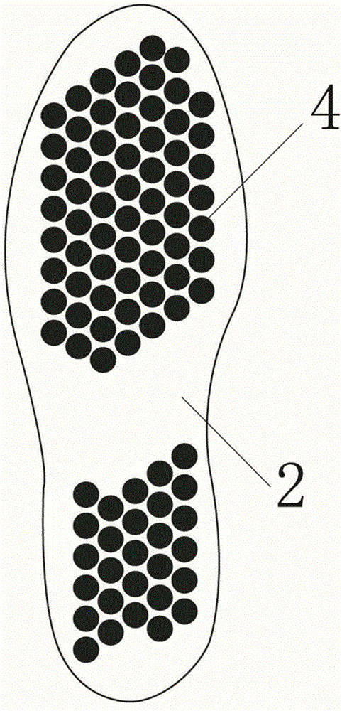 一种减压鞋垫的制作方法