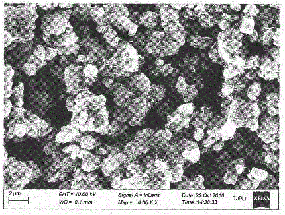 一种掺杂型纳米二氧化锰复合材料，制备方法及其应用与流程