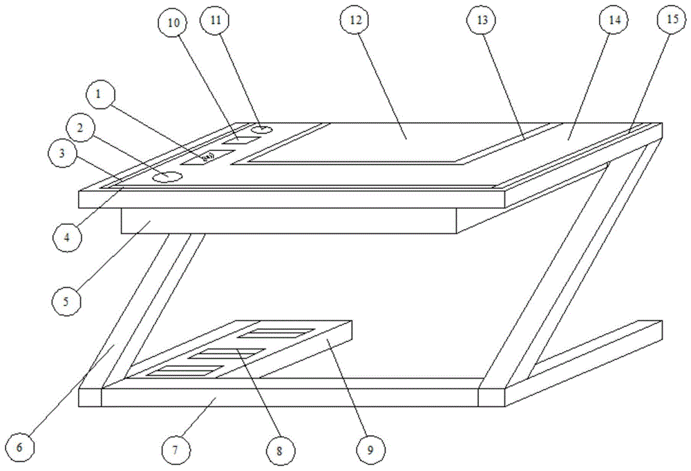 一种具有桌面加热功能的系统的制作方法